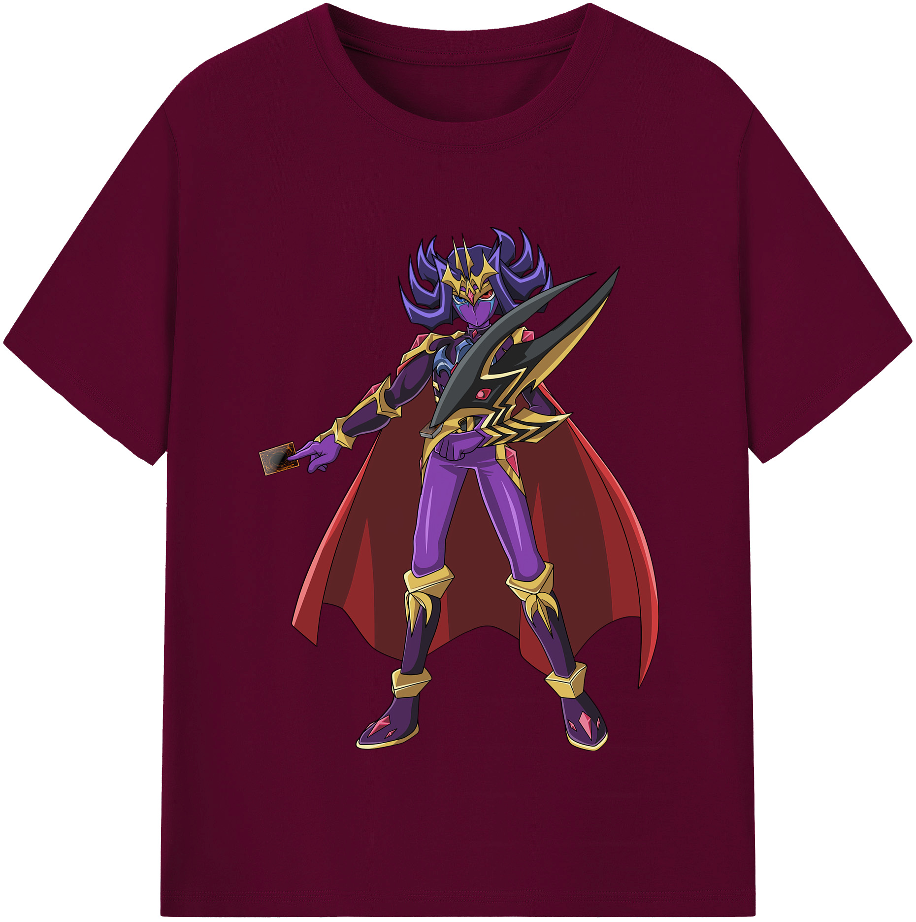 （画像用） 遊☆戯☆王 Yu-Gi-Oh! レディースカジュアルプリントTシャツ（綿100％）